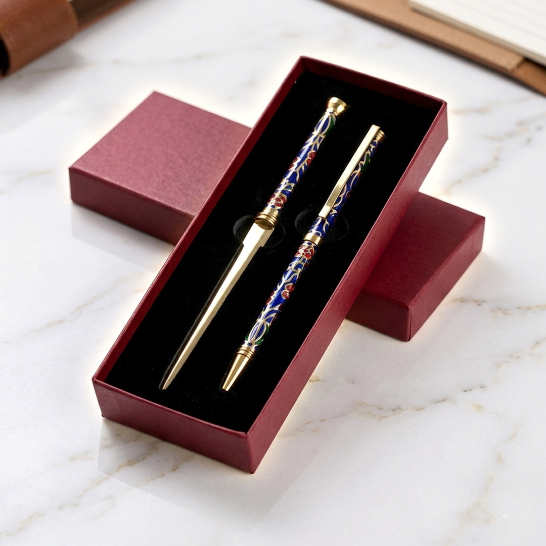 Enamel handle gift pen Enamel handle gift pen